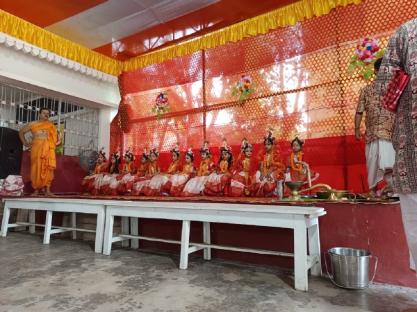 কোচবিহারের খাগড়াবাড়িতে যজ্ঞ