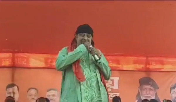 জনসভায় মিঠুন চক্রবর্তী