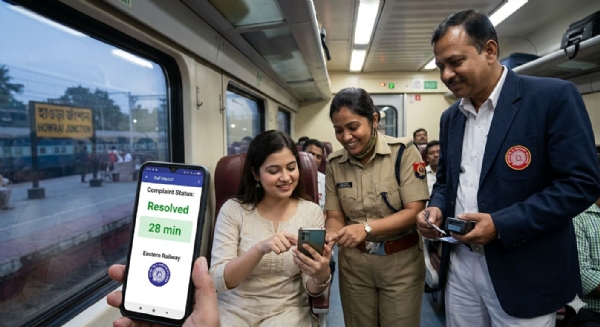 সময় কমল পূর্ব রেলের