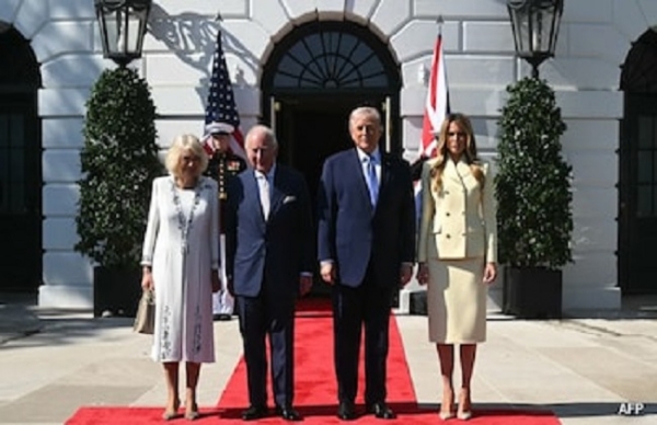 রাষ্ট্রীয় সফরে রাজা চার্লস