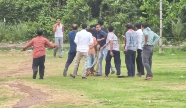 তৃণমূল আই এস এফ হাতাহাতি