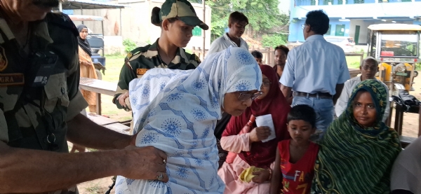 হাওড়ার জগতবল্লভপুর বিধানসভা কেন্দ্র-এ মানবিকতার নজির