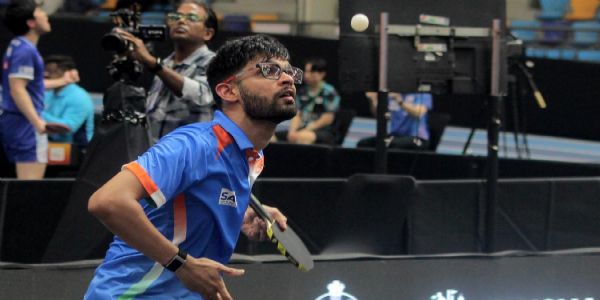 বিশ্ব দলীয় টেবিল টেনিস চ্যাম্পিয়নশিপ: পুরুষ দল তিউনিসিয়াকে বিধ্বস্ত করেছে, মহিলা দল ওয়াকওভার পেয়েছে