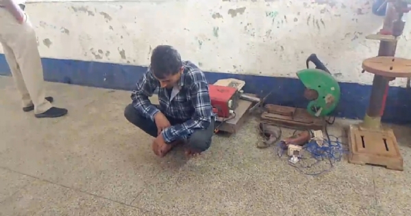 ধর্মনগরে বামাল চোর গ্রেফতার