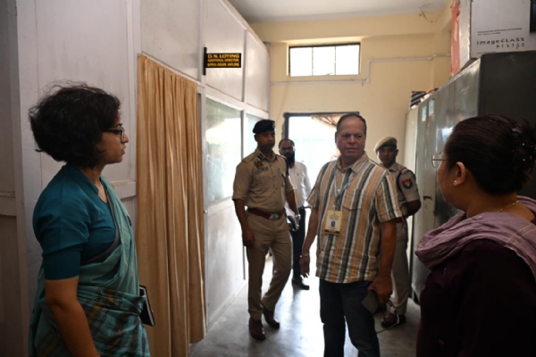 হাফলঙে নিৰ্বাচনী বিশেষ পর্যবেক্ষক অবসরপ্রাপ্ত আইএএস মনজিৎ সিং