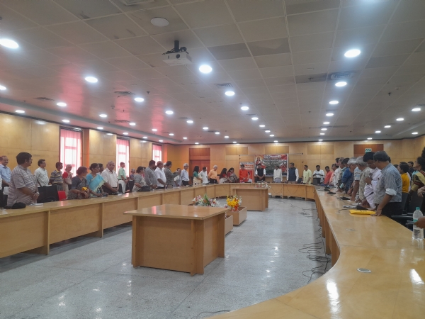 জাতীয় গ্রন্থাগারে ‘বন্দে মাতরম্’-এর ১৫০ বছর উদযাপন জাতীয় গ্রন্থাগারে ‘বন্দে মাতরম্’-এর ১৫০ বছর উদযাপন