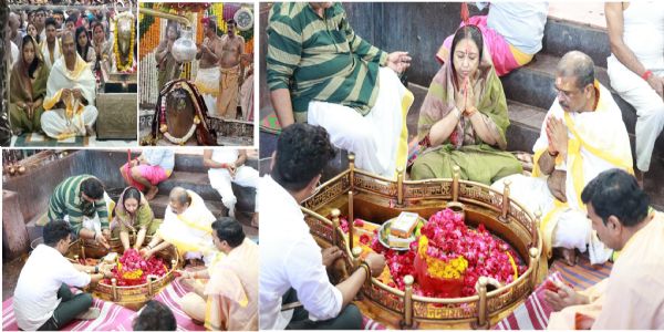 মহাকালের ভস্ম আরতিতে কেন্দ্রীয় মন্ত্রী ধর্মেন্দ্র প্রধান