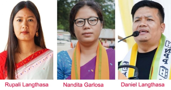 হাফলং আসনে মূল তিন প্রতিদ্বন্দ্বী