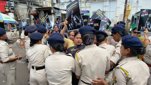 মহিলা কংগ্রেসের মিছিল