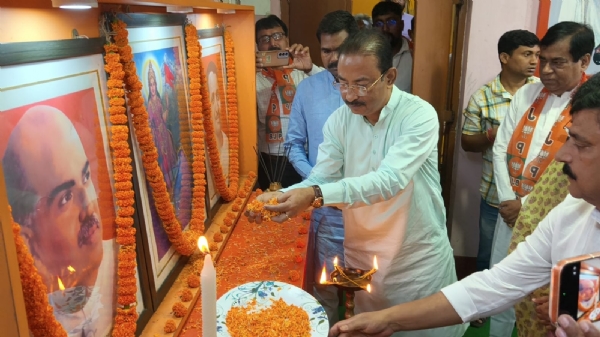 বিজেপির প্রতিষ্ঠা দিবস পালিত