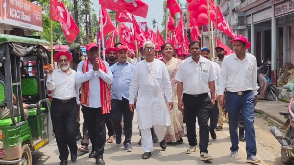 সিসিআই(এম) এর পদযাত্রা সিসিআই(এম) এর পদযাত্রা