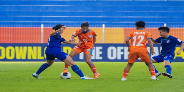 চিনা তাইপেই কে ৩-১ গোলে হারিয়ে নক আউটের আশা জাগিয়ে রাখল ভারত
