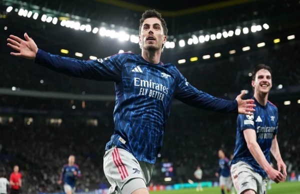 চ্যাম্পিয়ন্স লিগ: নাটকীয় জয় পেল মিকেল আর্তেতার দল আর্সেনাল