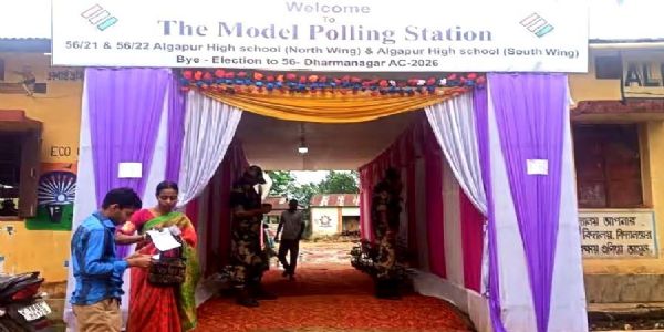 ধর্মনগর বিস আসনের উপনির্বাচন : বিকাল পাঁটটা পর্যন্ত ভোট পড়েছে ৮০.০৪ শতাংশ