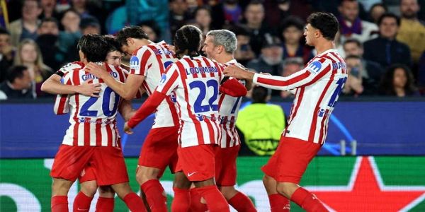 চ্যাম্পিয়ন্স লিগ: বার্সিলোনার বিপক্ষে প্রথম লেগে জিতে এগিয়ে গেল আতলেতিকো মাদ্রিদ
