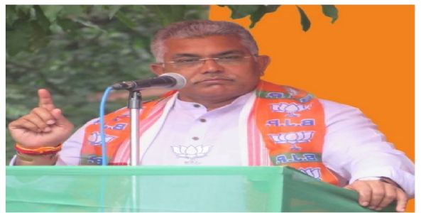 খড়গপুরে রেকর্ড জয়ের দাবি বিজেপি প্রার্থী দিলীপ ঘোষের