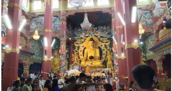 বাগডোগরায় বুদ্ধ পূর্ণিমা