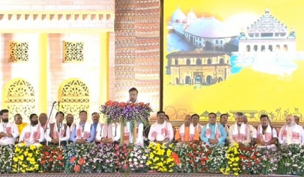মুখ্যমন্ত্রী পদে শপথ নিচ্ছেন হিমন্তবিশ্ব শর্মা