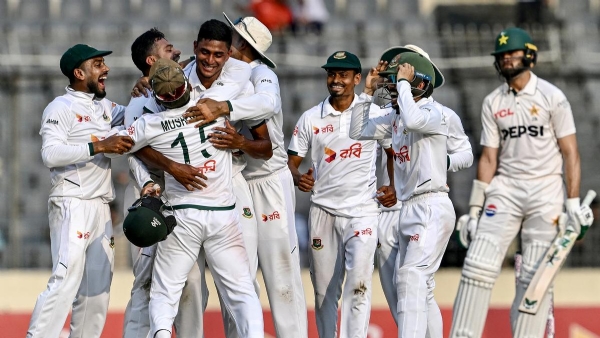 পাকিস্তানকে হারালো বাংলাদেশ — রানার পাঁচ উইকেটে প্রথম টেস্টে জয় পেল টাইগাররা