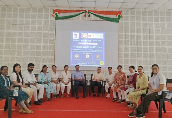মালিগাঁও-এ অবস্থিত সেন্ট্রাল হাসপাতালে স্বাস্থ্যসেবা পেশাজীবীরা