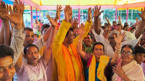 হরি বাসরে বিধায়ক