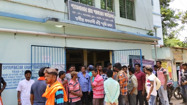 শ্যামবাজার গ্রাম পঞ্চায়েতে বিজেপির প্রতিনিধি দল