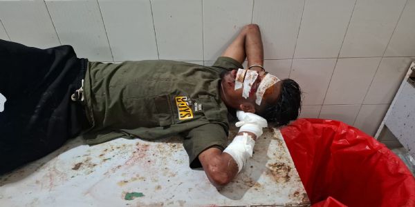 সাব্রুমে জাতীয় সড়কে দুর্ঘটনা, গুরুতর আহত যুবক