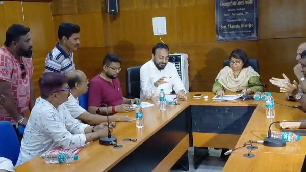 বেহালা স্টেট জেনারেল হাসপাতাল পরিদর্শন