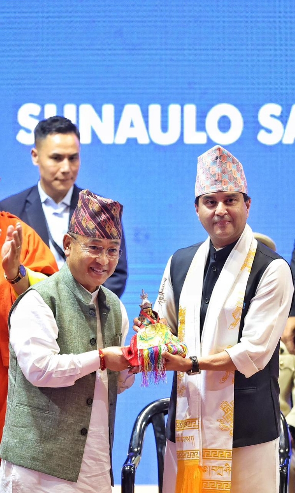 সিকিম রাজ্য প্রতিষ্ঠা দিবসে উন্নয়ন প্রকল্পের উদ্বোধন, প্রধানমন্ত্রীর নেতৃত্বে সিকিম আজ টেকসই উন্নয়নের জাতীয় মডেল : সিন্ধিয়া