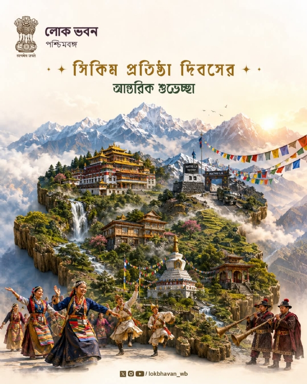 সিকিমের ৫০ তম প্রতিষ্ঠা দিবস পালিত হচ্ছে