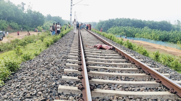 রেল লাইনে মৃতদেহ উদ্ধার