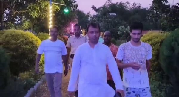 চন্দ্রামণি ইকো ট্যুরিজম পার্কে বিধায়ক প্রশান্ত দিগার
