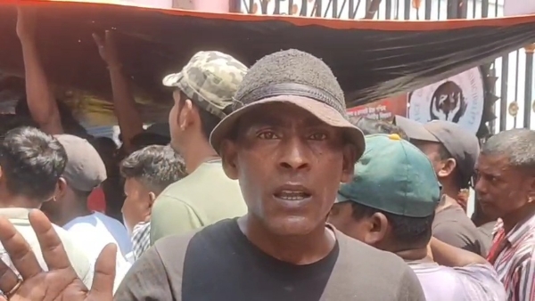 রানাঘাটে বিক্ষোভ