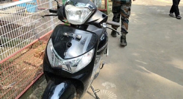 চুরি যাওয়া স্কুটি উদ্ধার