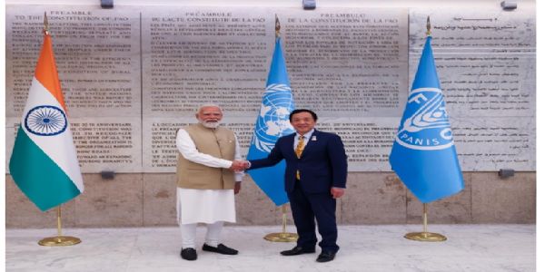 রোমে প্রধানমন্ত্রী মোদীকে দেওয়া হলো মর্যাদাপূর্ণ 