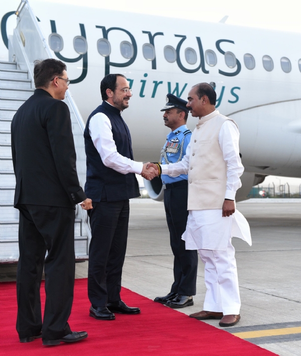 ভারত সফরে সাইপ্রাসের প্রেসিডেন্ট, শুক্রবার প্রধানমন্ত্রীর সঙ্গে দ্বিপাক্ষিক বৈঠক
