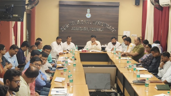 মহকুমা শাসকের দপ্তরে বিধায়কদের  বৈঠক