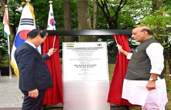 সিওলে ভারতীয় যুদ্ধস্মারকের উদ্বোধন