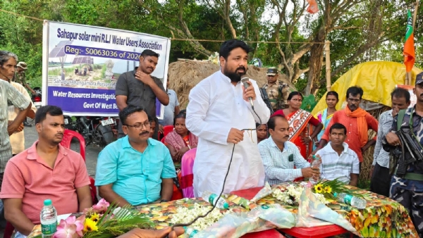 বিধায়কের হাতে পুড়শুড়াতে সোলার মিনির উদ্বোধন