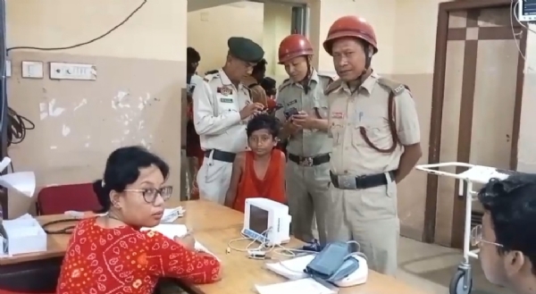 আহত নাবালক হাসপাতালে