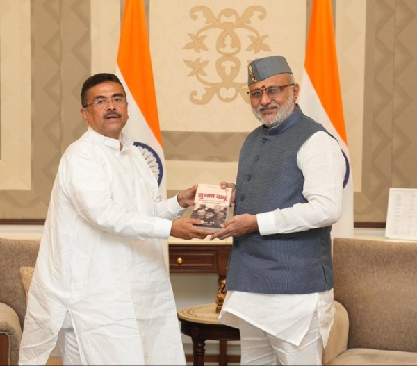 উপরাষ্ট্রপতির সঙ্গে সাক্ষাৎ করলেন মুখ্যমন্ত্রী শুভেন্দু অধিকারী