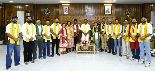 হরিয়ানার শিক্ষার্থীদের ত্রিপুরা সফর