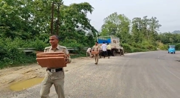 গাঁজা উদ্ধার করল পুলিশ