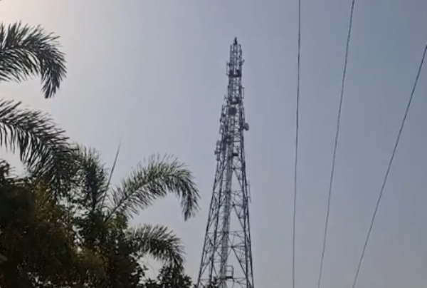 জমি বিবাদের বিচার চেয়ে মোবাইল টাওয়ারে উঠলেন যুবক, হুলস্থূলকাণ্ড গাজীপুরে
