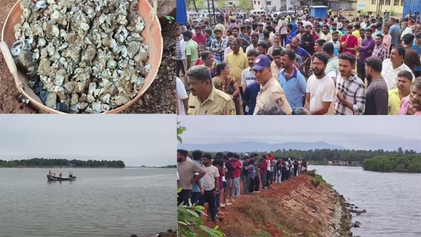 কর্নাটকে নদীতে শামুক তুলতে গিয়ে জলের তোড়ে ভেসে মৃত্যু একই পরিবারের ৯ জনের