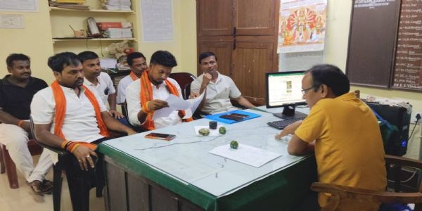 বিপর্যয় মোকাবিলা দপ্তরের  বৈঠক আরামবাগ বিধায়কের