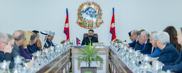 ইউরোপীয় ইউনিয়নের রাষ্ট্রদূতদের সঙ্গে বৈঠকে নেপালের প্রধানমন্ত্রী বালেন্দ্র শাহ, গুরুত্ব পেল বিনিয়োগ ও কূটনৈতিক সহযোগিতা