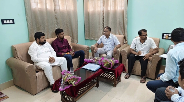 জেলা সেচ দপ্তরে বৈঠক