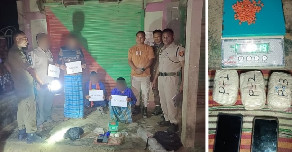 পাথারকান্দিতে ২০ লক্ষ টাকার ড্রাগস সহ গ্রেফতার দুই