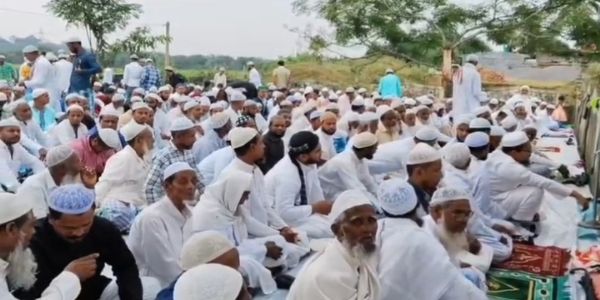 প্রবল উৎসাহ ও উদ্দীপনার মধ্য দিয়ে পাথারকান্দিতে উদযাপিত পবিত্র ঈদ-উল-আজহা